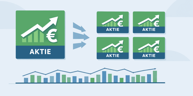 aktiensplit einfach erklärt